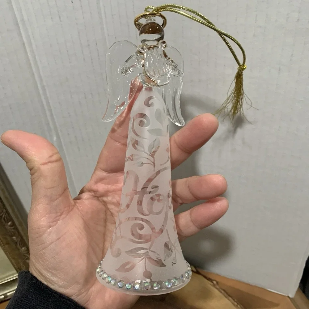 Lenox Joyous Tidings Love Angel Ornament  6